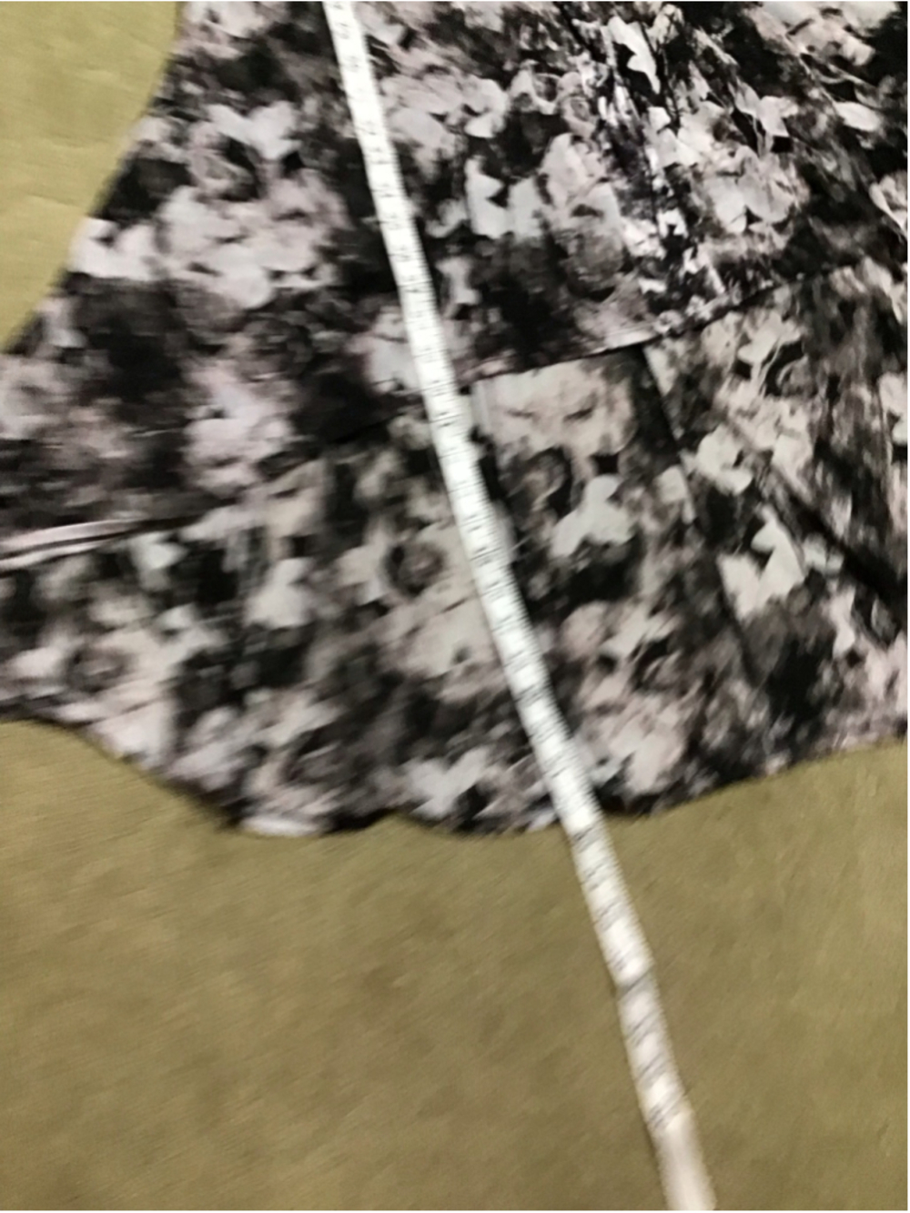 Simply Vera Vera Wang High Low Dress XL Black White Floral Soo Soft! - Picture 15 of 17